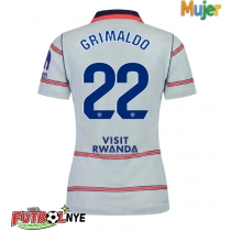 Camiseta Atletico Madrid Alejandro Grimaldo #22 Tercera Equipación para mujer 2026-27 manga corta